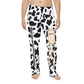 Cow Print Men’s Pajama Pants – Novelty 'Didn’t You See My Cows Out Front?' Lounge Trousers
