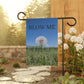 Garden Flag – Dandelion "Blow Me" Decorative Yard Banner