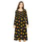 Women's Long Sleeve Dance Dress (AOP)