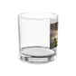 10oz Rocks Glass with Surreal Castle Landscape Print — Moody Fantasy Whiskey Tumbler