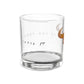Bull Horn Rocks Glass — 10oz Whiskey Tumbler with Rustic Bull Skull Design