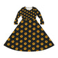 Women's Long Sleeve Dance Dress (AOP)