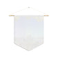 Happy Easter Floral Pennant Banner — Spring Holiday Wall Flag