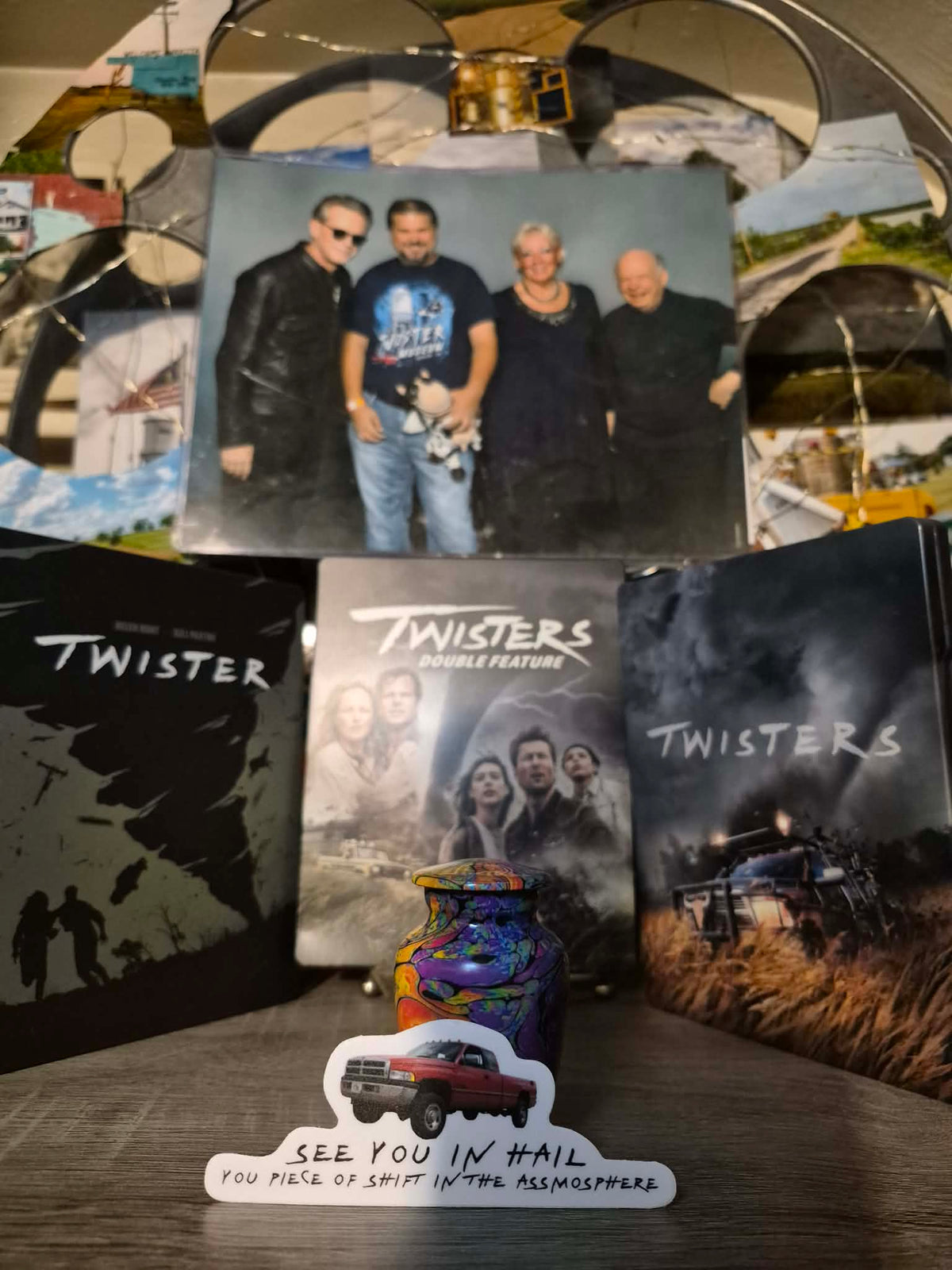 Twister Stickers Set. Bridge piece!