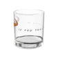 Bull Horn Rocks Glass — 10oz Whiskey Tumbler with Rustic Bull Skull Design