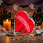 Heart Shaped Acrylic Desktop Ornament