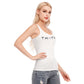 All-Over Print Women's Racer Vest | 190GSM Cotton