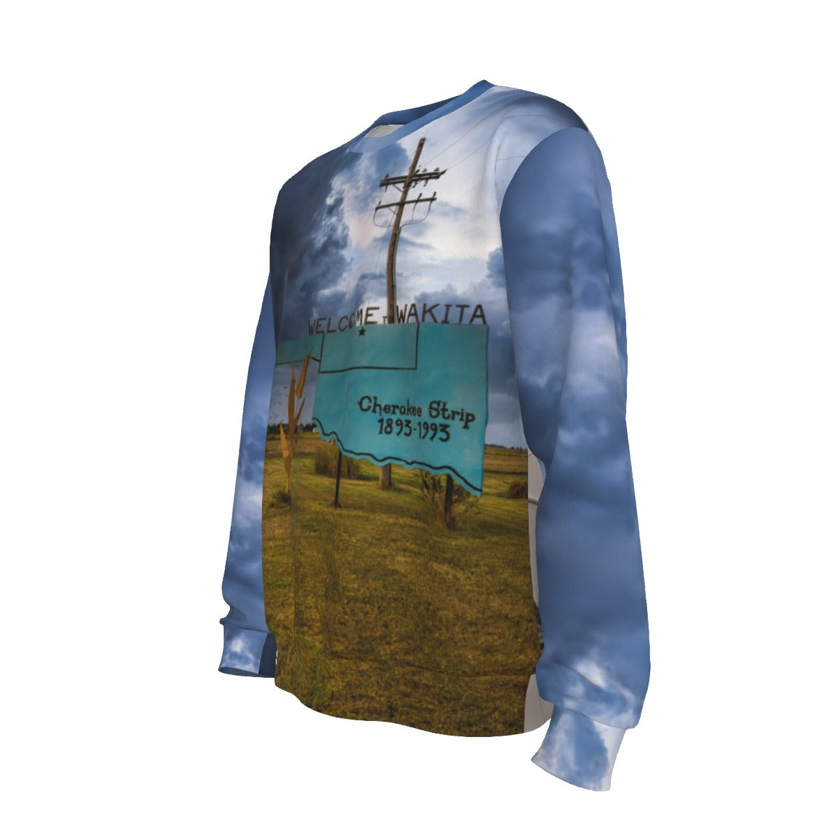 All-Over Print  Sweater