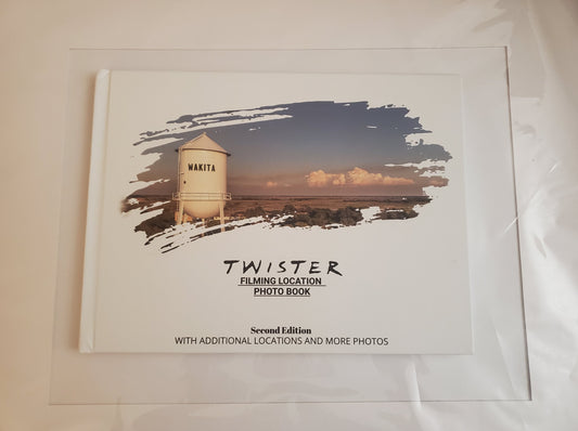 PRINT SIGNING! TWISTER FILMING LOCATION PHOTOBOOK  SECOND EDITION Print LIVE SIGNING