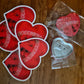 5 Goodnight heart stickers, 1 Goodnight heart Pin