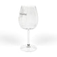 12oz Wine Glass — "Time FOR WINE" Clock Design, Elegant Vintage-Inspired Stemware