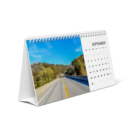 Desk Calendar (2024 grid)