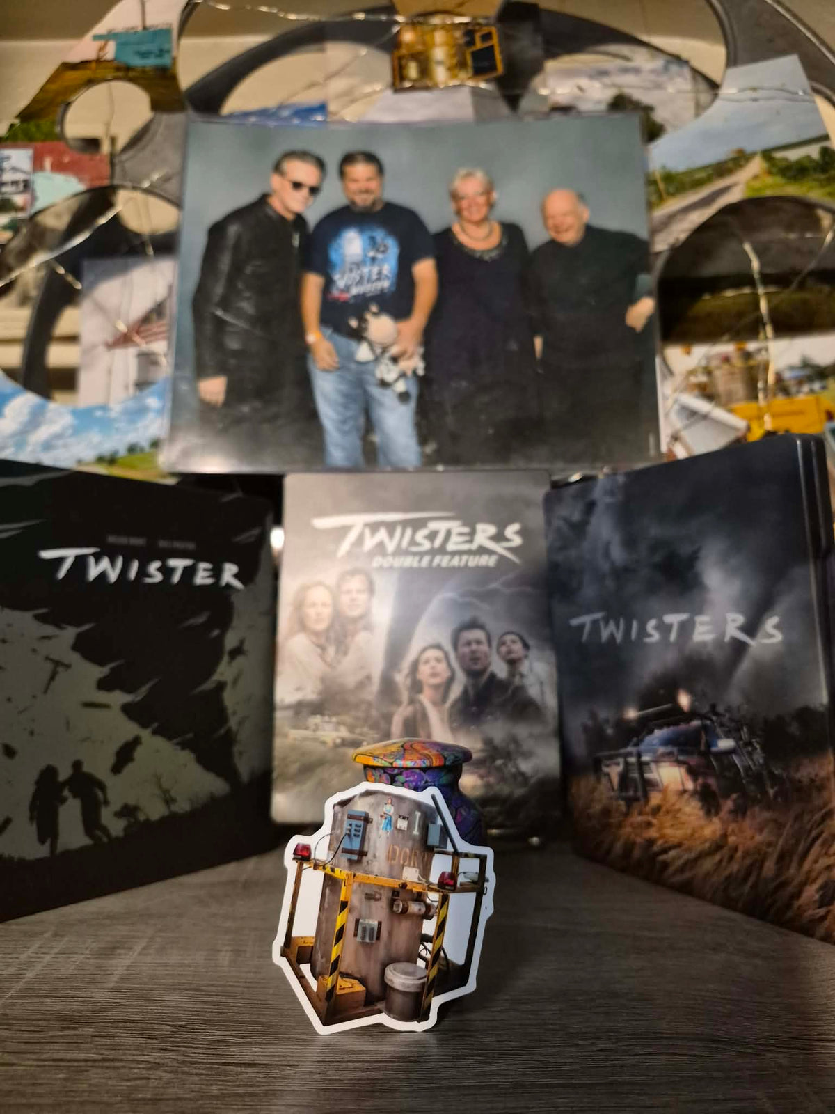Twister Stickers Set. Bridge piece!