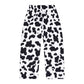 Cow Print Men’s Pajama Pants – Novelty 'Didn’t You See My Cows Out Front?' Lounge Trousers