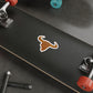 Rust Spiral Bull Die-Cut Sticker — Rustic Horns Laptop Decal