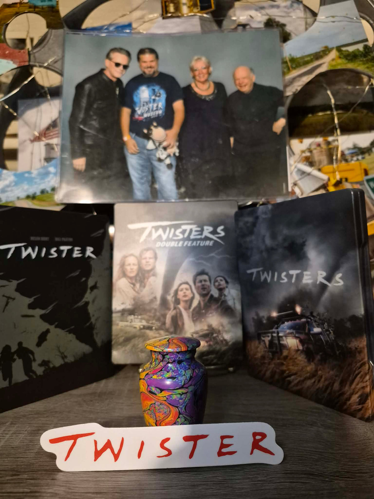 Twister Stickers Set. Bridge piece!