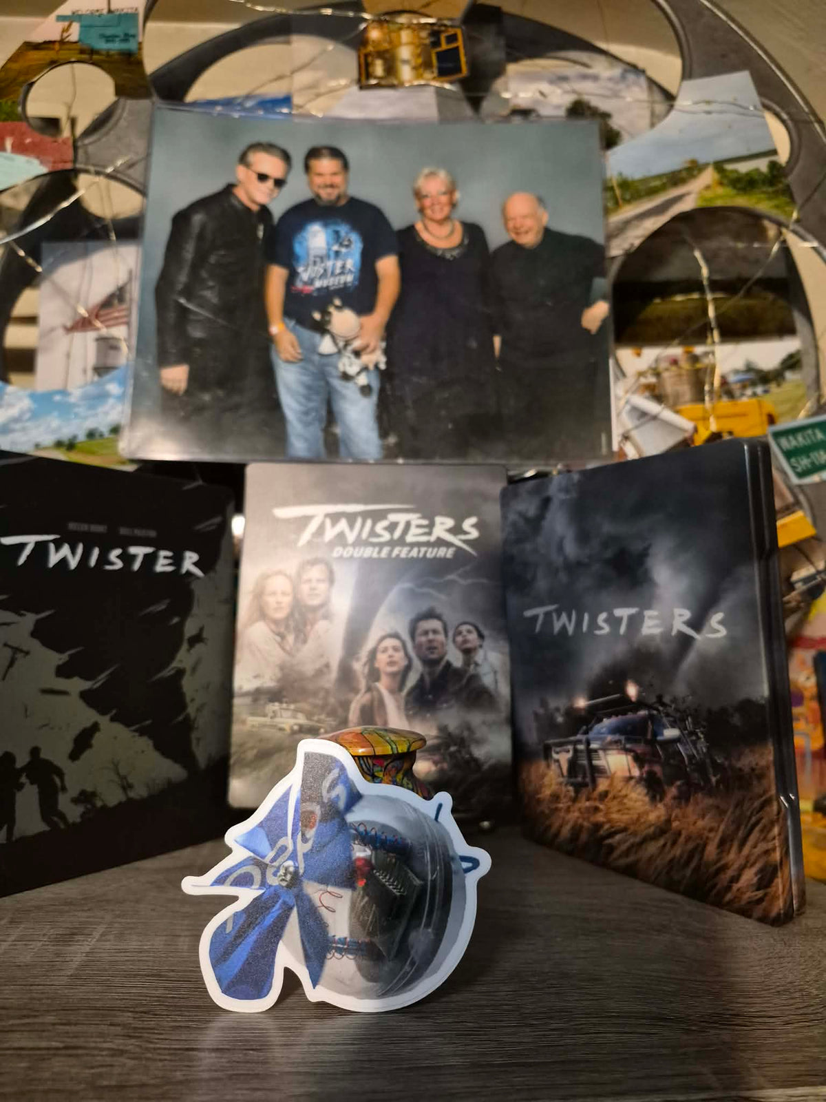 Twister Stickers Set. Bridge piece!