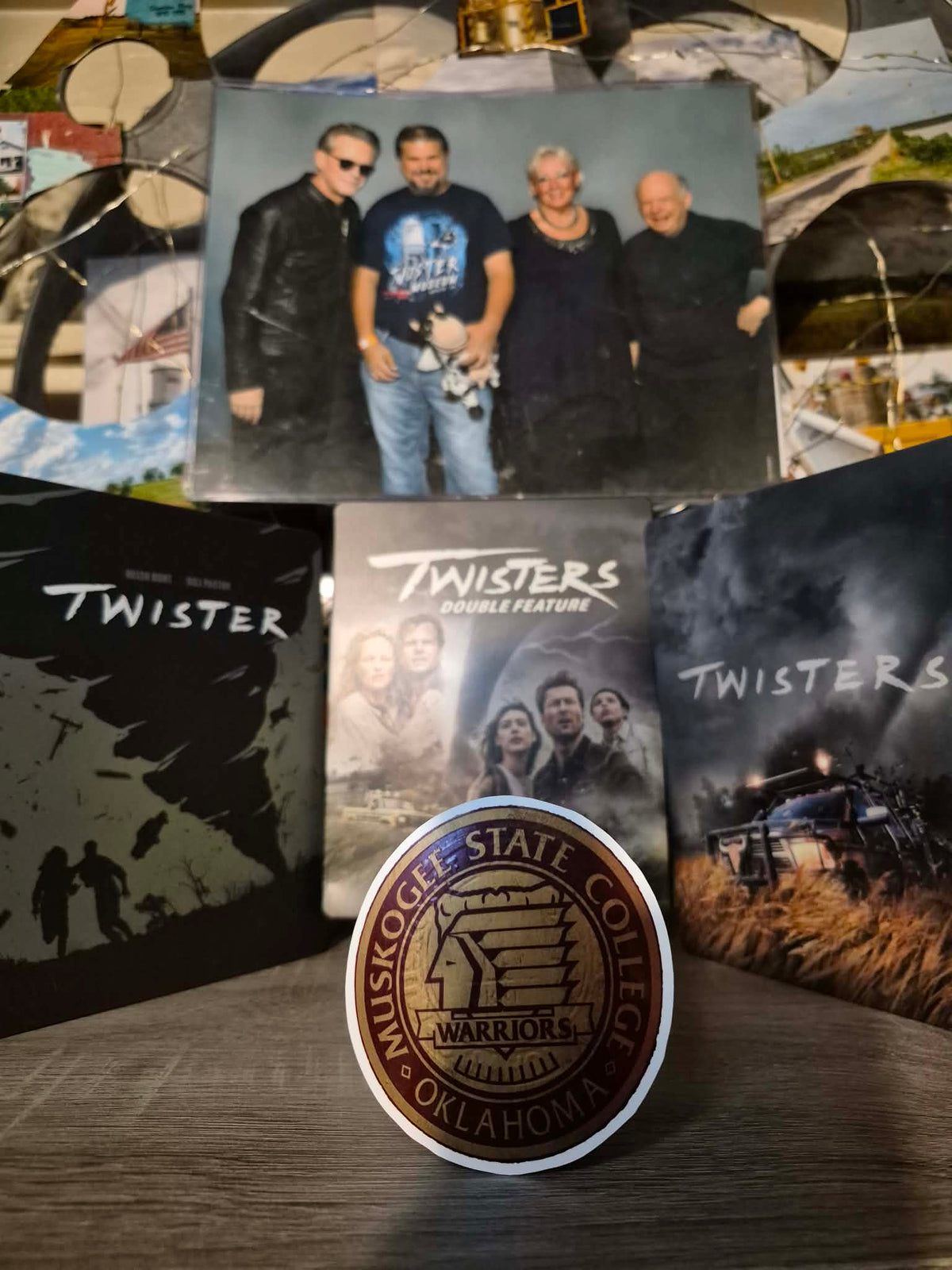 Twister Stickers Set. Bridge piece!
