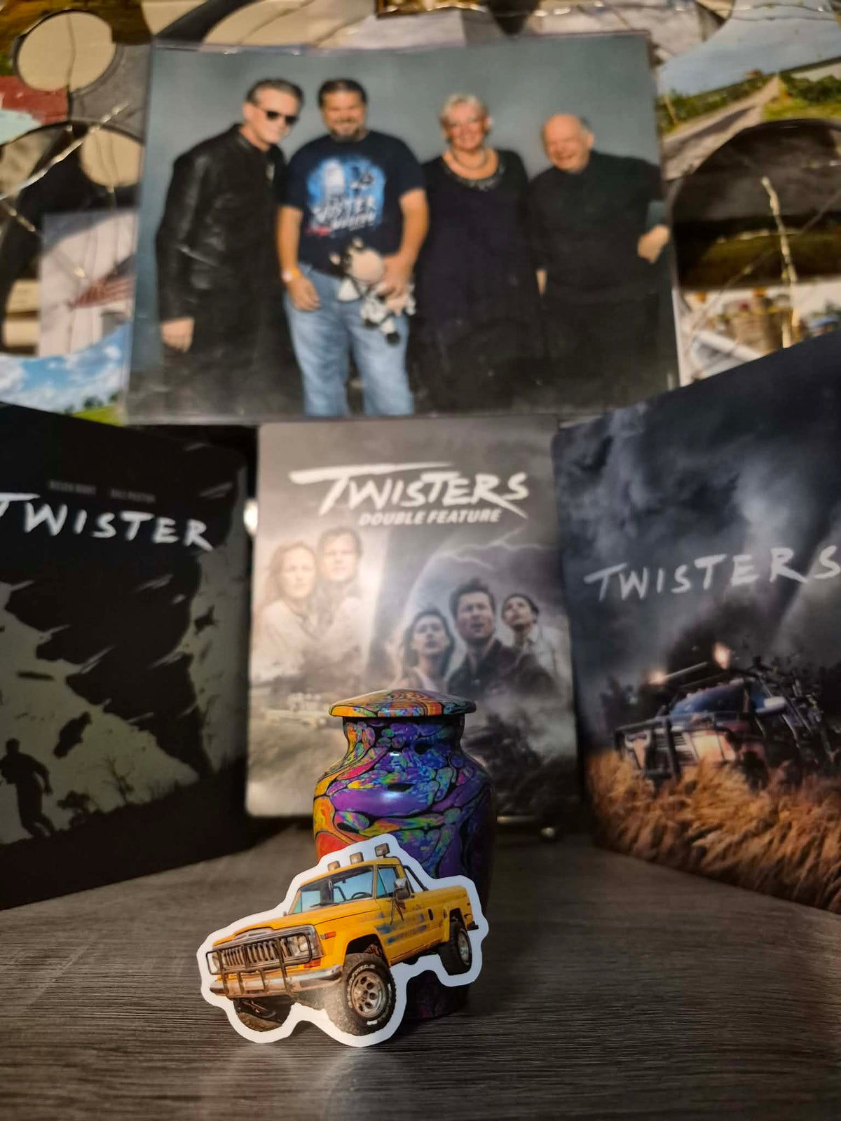Twister Stickers Set. Bridge piece!
