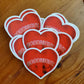 GOODNIGHT Heart Sticker