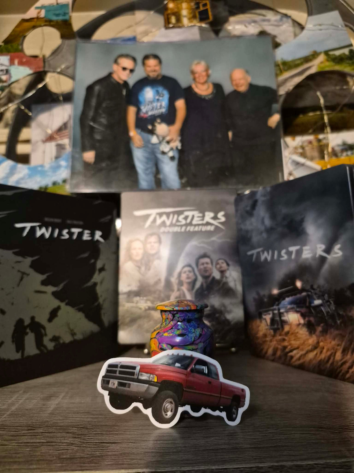 Twister Stickers Set. Bridge piece!