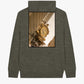 Premium Unisex Zip Hoodies Charcoal Heather