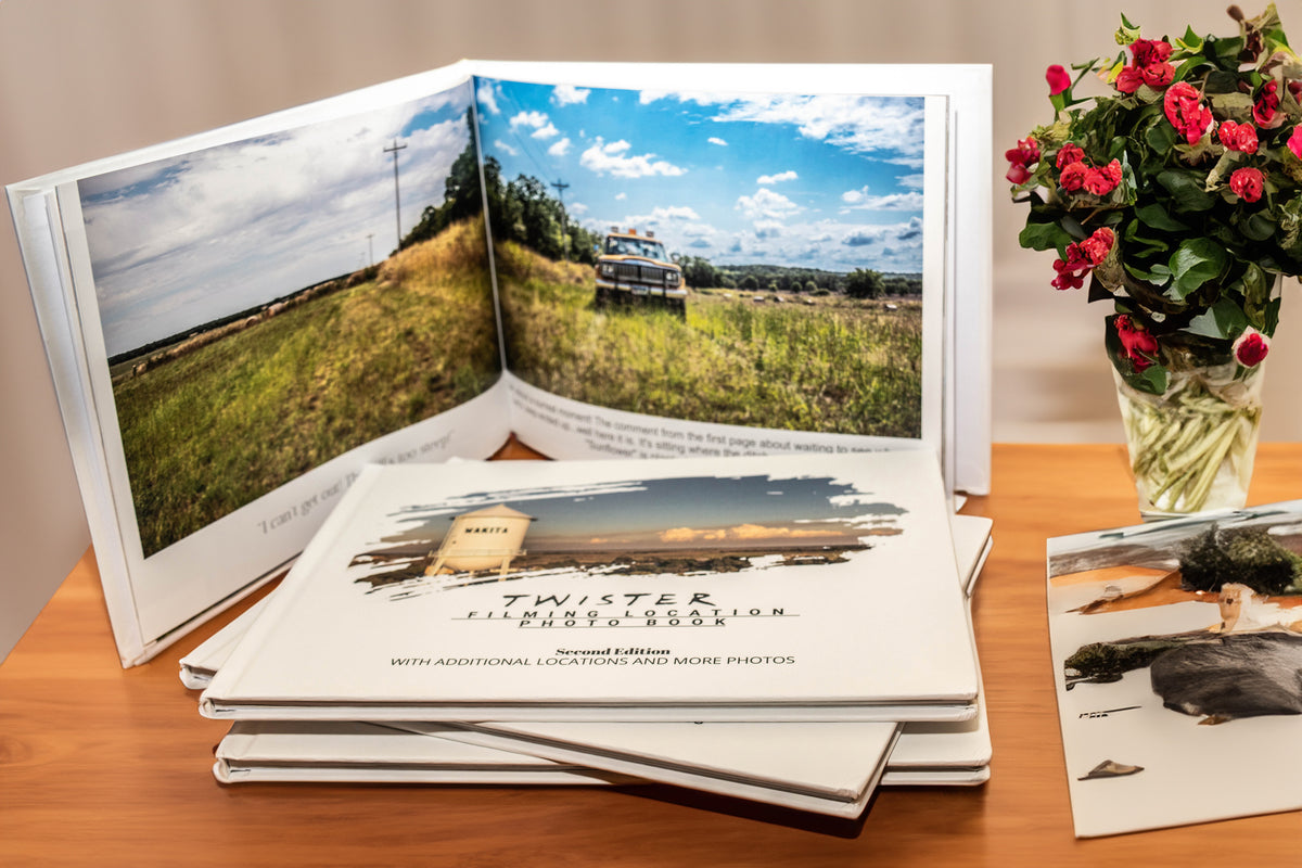 TWISTER FILMING LOCATION PHOTOBOOK SALE EVENT!