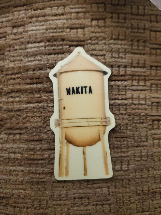 GLOW IN THE DARK WAKITA OKLAHOMA STICKER