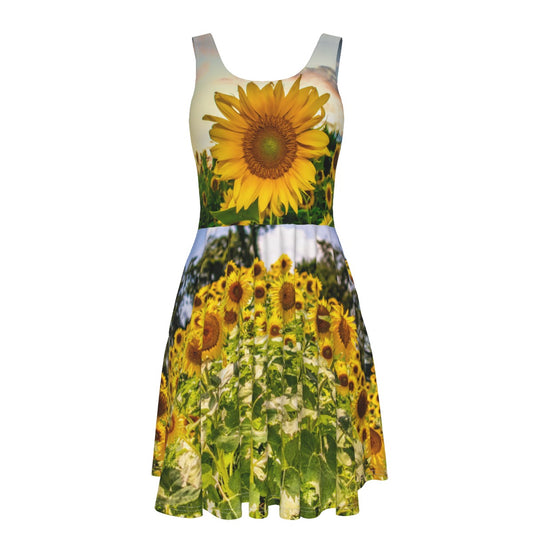 All-Over Print Women's Tank Vest Dress