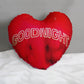 All-Over Print Heart-shaped pillow