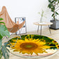 Foldable round mat