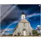 Hawaii Rainbow church Acrylic Print