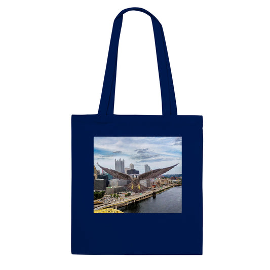 Bird over Pittsburgh Classic Tote Bag