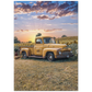 Sunflower Truck Archival Matte Paper Poster