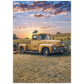 Sunflower Truck Archival Matte Paper Poster