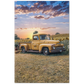 Sunflower Truck Archival Matte Paper Poster