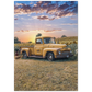 Sunflower Truck Archival Matte Paper Poster